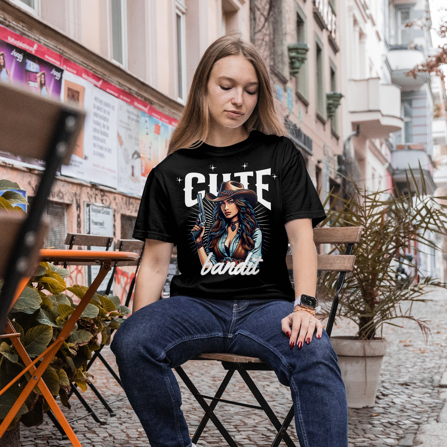 CUTE BANDIT Женска тениска