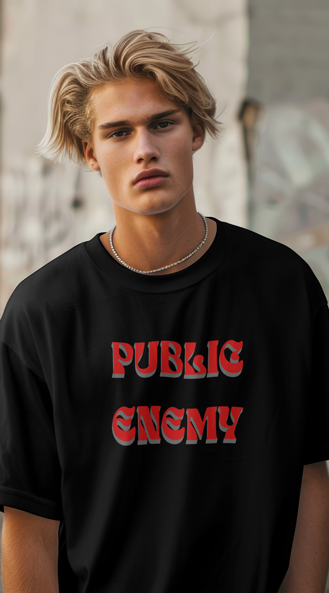 PUBLIC ENEMY Мъжка тениска