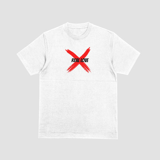 REAL LOVE (WHITE) Мъжка тениска