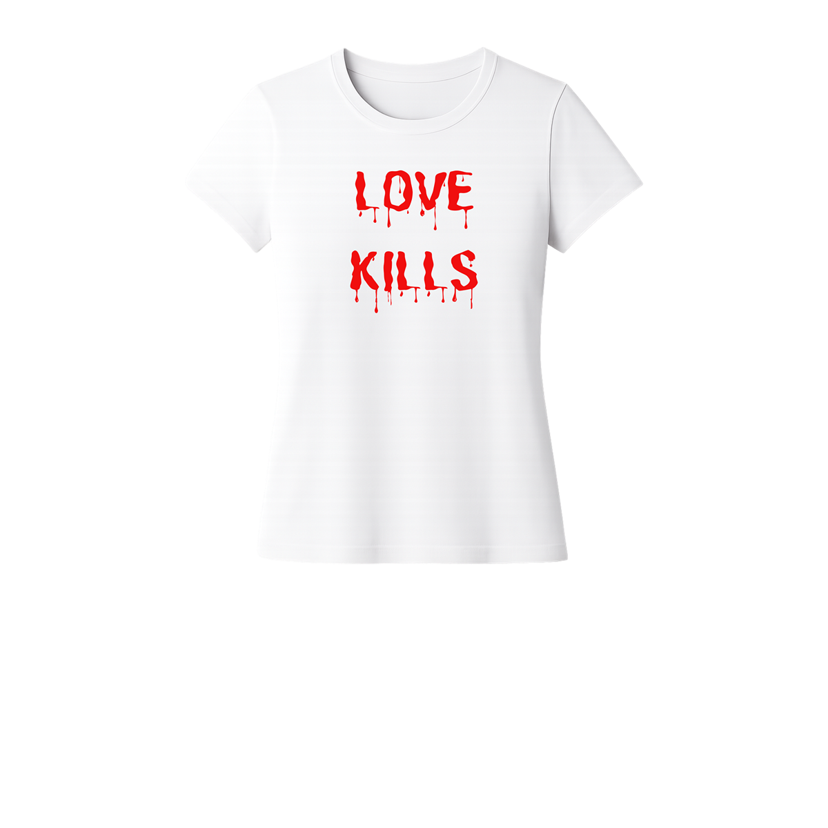 LOVE KILLS (WHITE) Женска тениска