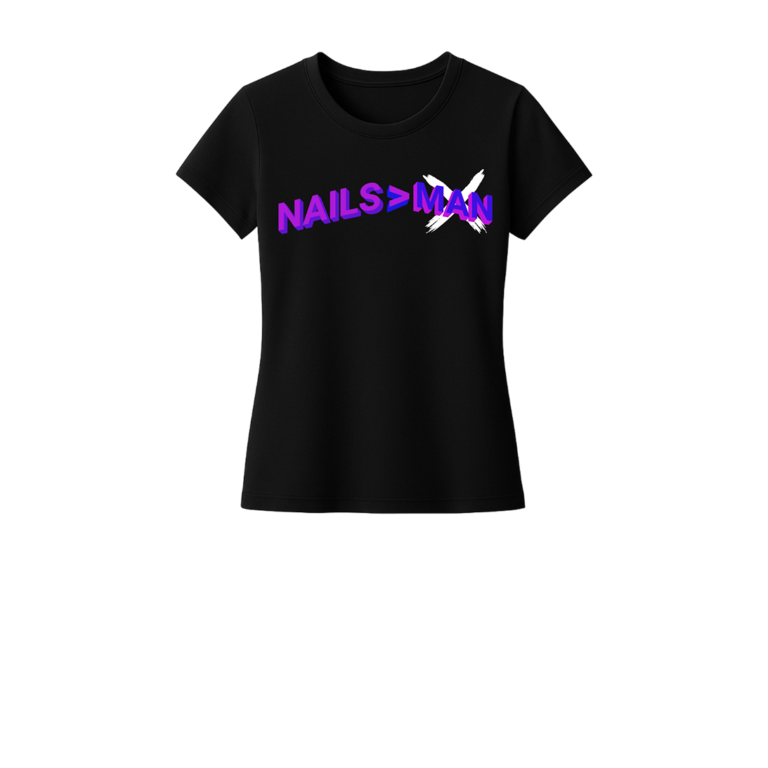 NAILS>MAN Женска тениска