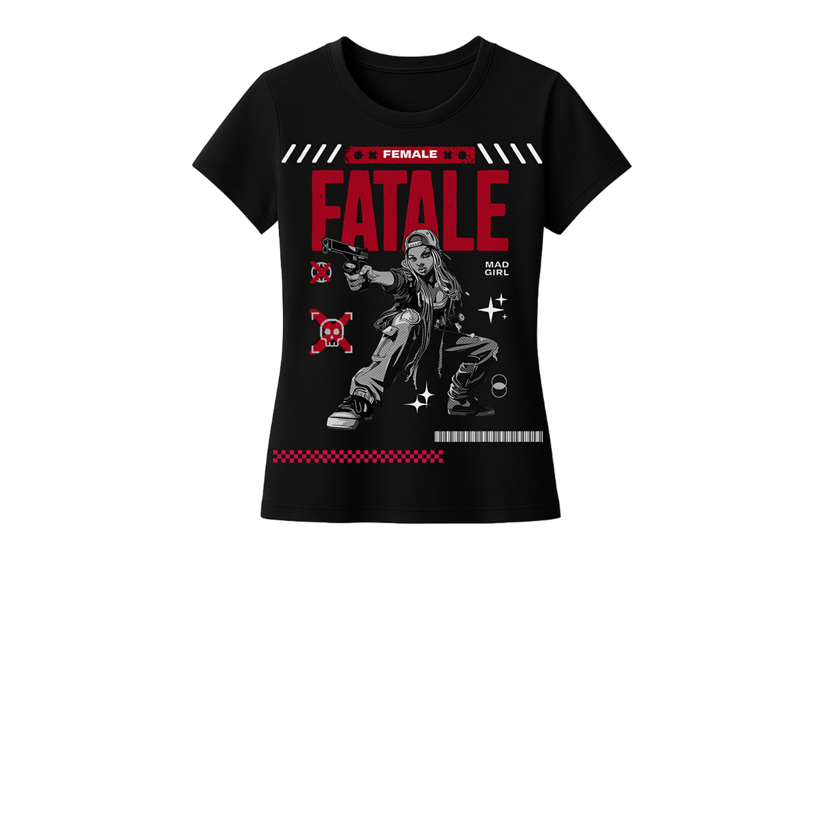 FATALE FEMALE Женска тениска