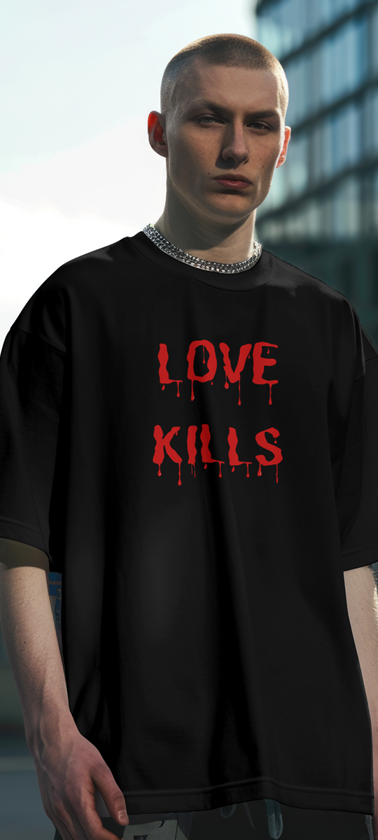 LOVE KILLS Мъжка тениска